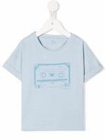 Knot t-shirt Cassette à imprimé graphique - Bleu