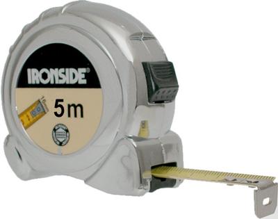 Ironside Rolbandmaat chroom economy 5 meter x 19mm
