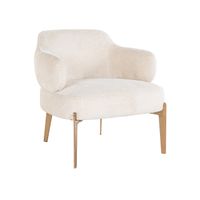 Richmond Fauteuil Venus Chenille - Wit - thumbnail