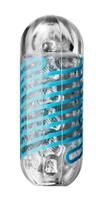 Tenga Spinner Tetra 01 Zakmasturbator Blauw, Transparant Elastomeer