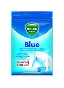 Vicks - Menthol Suikervrij 72 Gram 20 Stuks