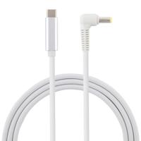 Câble de charge USB-C/Type-C vers 5,5 x 2,5 mm pour ordinateur portable, longueur du câble: environ 1,5 m