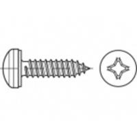 TOOLCRAFT TO-5444730 Plaatschroeven 13 mm Kruiskop Phillips 88981 Staal Galvanisch verzinkt 1000 stuk(s)