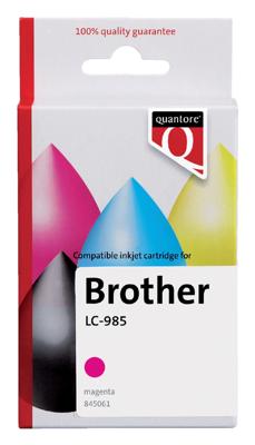 Inkcartridge quantore bro lc-985 rood