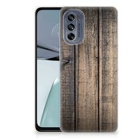 Motorola Moto G62 5G Bumper Hoesje Steigerhout - thumbnail