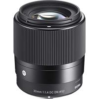 Sigma 30 mm F1,4 DC DN Contemporary lens voor Canon EF-M objectiefbajonet