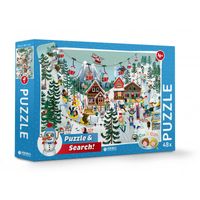 Rebo Productions Legpuzzel Cas & Cato Winter junior 48 stukjes