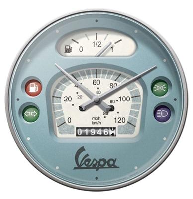 Wandklok Vespa - Tacho