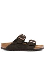 Birkenstock sandales Arizona en cuir - Marron