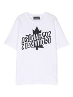 DSQUARED2 KIDS t-shirt en coton à logo imprimé - Blanc - thumbnail