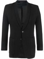 Maison Martin Margiela Pre-Owned blazer boutonné à revers châle (années 2000) - Noir