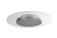 Deko-Light | LED-plafondlamp plafondlamp binnen dimbaar 360° licht | Zaniah zilver 12W