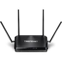 TEW-827DRU AC2600 StreamBoost MU-MIMO WiFi Router - Draadloze router - 4-poorts switch - GigE - 802.11a/b/g/n/ac - Dual Band - zwart