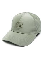 C.P. Company casquette à logo Chrome-R - Vert