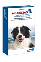 Milbemax ontworming hond vanaf 5 kilo, 2 tbl