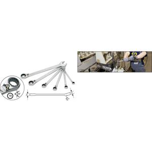 Hazet 606/6-1 Steek-ringsleutelratelset 6-delig Sleutelbreedte (metrisch) (alleen voor ADT) 21 - 32 mm