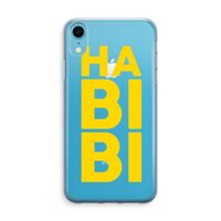 Habibi Majorelle : iPhone XR Transparant Hoesje