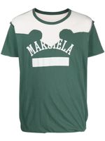 Maison Margiela t-shirt Décortiqué à logo imprimé - Vert