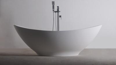 SSI Design Mexico vrijstaand bad Solid Surface 180x100x62cm SSI Design Mexico vrijstaand bad Solid Surface 180x100x62cm