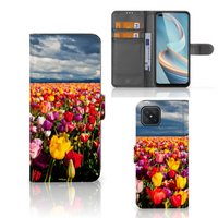 OPPO Reno4 Z Hoesje Tulpen