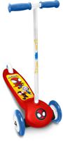 3-wiel kinderstep Spidey junior voetrem rood/blauw