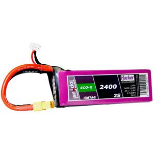 Hacker LiPo accupack 7.4 V 2400 mAh Aantal cellen: 2 25 C Softcase XT60