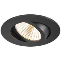 SLV 1007386 NEW TRIA 68 LED-inbouwlamp LED 8.3 W Zwart