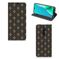 OPPO A5 (2020) | A9 (2020) Hoesje met Magneet Franse Lelie