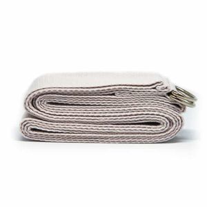 Yoga riem D-ring Beige Katoen