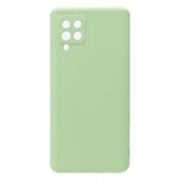 Shop4 - Samsung Galaxy A42 5G Hoesje - Zachte Back Case Mat Mint Groen