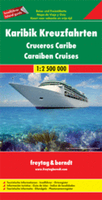 Wegenkaart - landkaart Caribbean Cruises - Cruises in Caraibisch Gebie - thumbnail