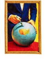 Seletti tapis Globe à imprimé graphique (60 x 90 cm) - Multicolore