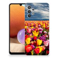 Samsung Galaxy A32 4G | A32 5G Enterprise Editie TPU Case Tulpen - thumbnail