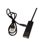 VALUE USB 2.0 Verleng kabel met actieve Repeater, A - C, zwart, 20 m - thumbnail