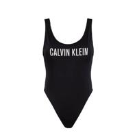 CALVIN KLEIN badpak met logo zwart