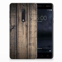 Nokia 5 Bumper Hoesje Steigerhout - thumbnail