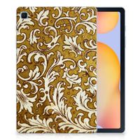 TPU Case Samsung Galaxy Tab S6 Lite | S6 Lite (2022) Barok Goud - thumbnail