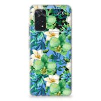 Xiaomi Poco M4 Pro 4G TPU Case Orchidee Groen - thumbnail