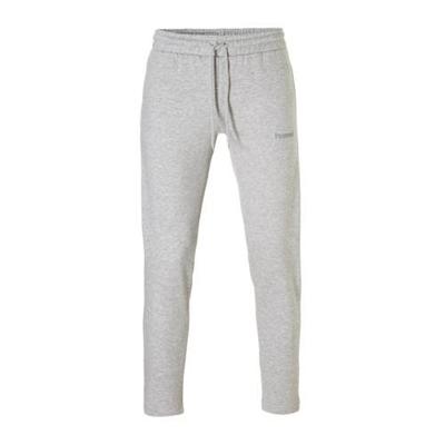 hummel joggingbroek grijs melange