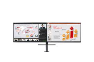 LG Electronics 27QP88DP-BS LED-monitor Energielabel F (A - G) 68.6 cm (27 inch) 2560 x 1440 Pixel 16:9 5 ms DisplayPort, HDMI IPS LCD