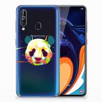 Samsung Galaxy A60 Telefoonhoesje met Naam Panda Color