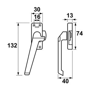 Rsk axa m.nok ls f1 3302-41-91/e