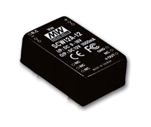 Mean Well SCW12B-15 DC/DC-converter 12 W Aantal uitgangen: 1 x Inhoud 1 stuk(s)