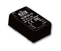 Mean Well SCW12B-15 DC/DC-converter 12 W Aantal uitgangen: 1 x Inhoud 1 stuk(s) - thumbnail