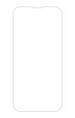Vivanco 2D Screenprotector (glas) Geschikt voor: Apple iPhone 14 1 stuk(s)