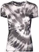 Philipp Plein t-shirt à effet de transparence - Gris - thumbnail