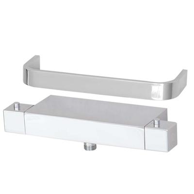 Brauer ColdStart Square Douchethermostaatkraan + beugel