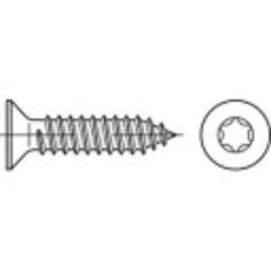 TOOLCRAFT 149648 Verzonken plaatschroeven 4.8 mm 45 mm T-profiel Staal Galvanisch verzinkt 250 stuk(s)