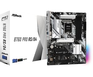 ASRock B760 Pro RS/D4 Moederbord Socket Intel 1700 Vormfactor ATX Moederbord chipset Intel® B760