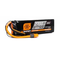 Spektrum 14.8V 2700mAh 4S 30C Smart LiPo accu met IC3 stekker - thumbnail